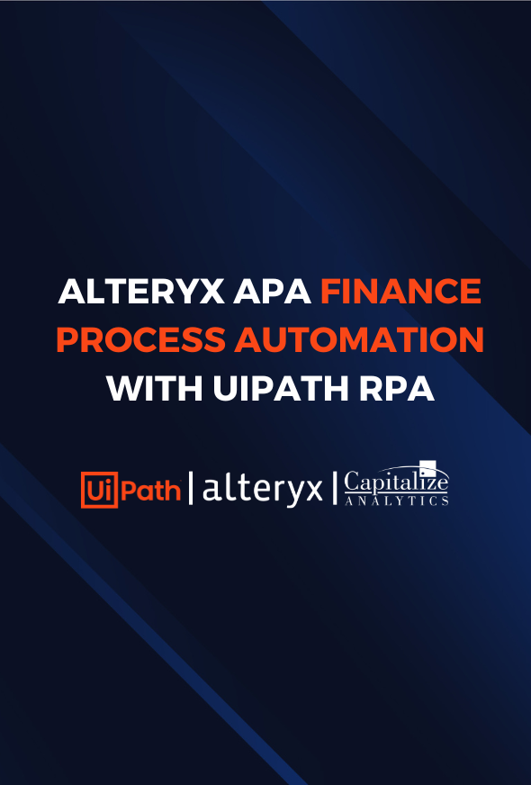 Alteryx APA Finance Process Automation with UiPath RPA