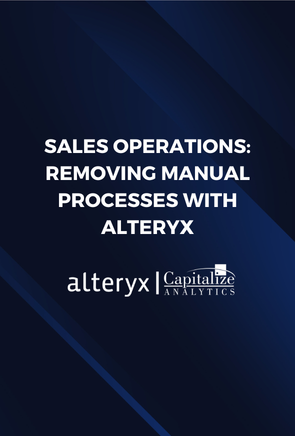 Sales Operations Removing Manual Processes with Alteryx