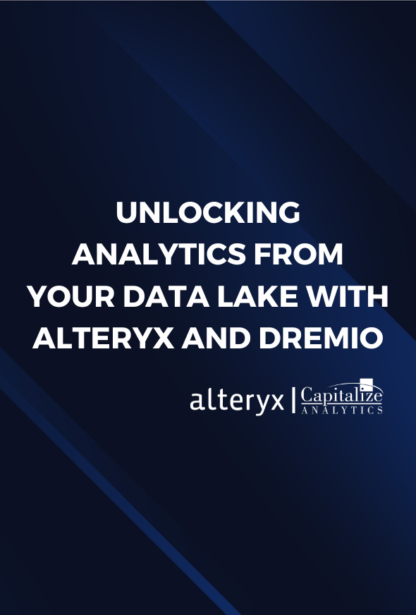 Unlocking Analytics from your Data Lake with Alteryx and Dremio
